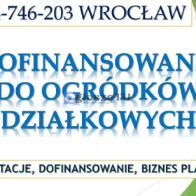 Dofinansowanie do ogródków działkowych, dotacje