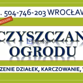 Czyszczenie działki, cena, tel. 504-746-203