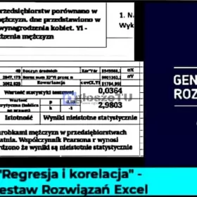 "Statystyka" - Zestaw 4 rozwiązań Excel