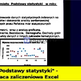 Podstawy statystyki 20-21 Praca zaliczeniowa Excel