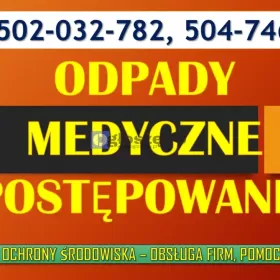 Odpady medyczne i weterynaryjne tel. 504-746-203