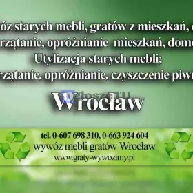 Wywóz mebli Wrocław, wywóz starych mebli Wrocław