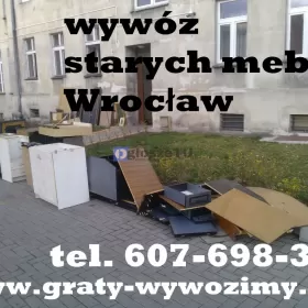 Likwidacja mieszkań Wrocław, wywóz mebli Wrocław