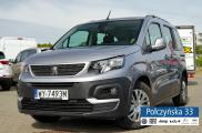 Peugeot RIFTER 1,5 BlueHDi 100 KM | Wersja Active +| Mały przebieg!