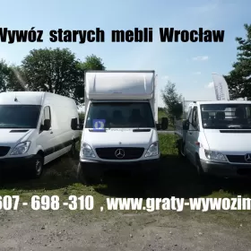 wywóz kanap, wersalek, segmentów, meblościanek WROCŁAW