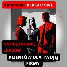 Kampanie reklamowa na pozyskanie (leadów) klientów