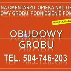 Ile kosztuje rama na grób tymczasowy ? 504-746-203