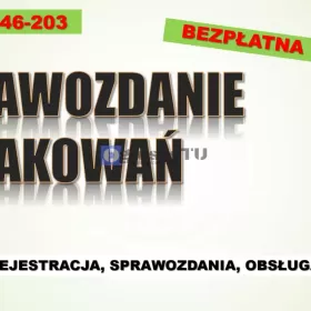 Sprawozdanie do BDO za opakowania, cena 