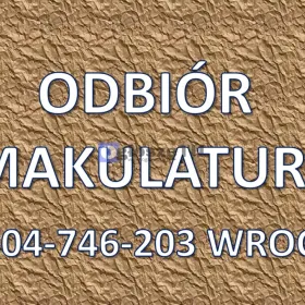 Odbiór kartonu, Wrocław, tel. 504-746-203. Wywóz 