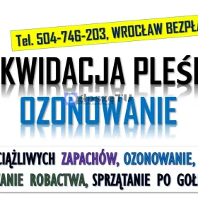 Ozonowanie Wrocław, cennik, tel. 504-746-203. 