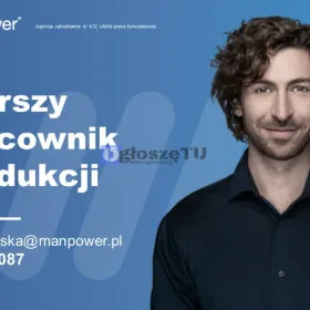 Starszy pracownik produkcji