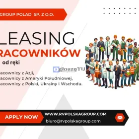 Pracownicy od ręki - wynajem i leasing  