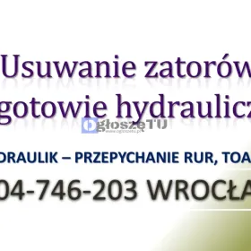 Przetkanie toalety, Wrocław, ubikacji, brak odpływ