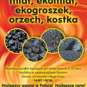 Ekogroszek Węgiel Orzech Kostka PROMOCJA!!!