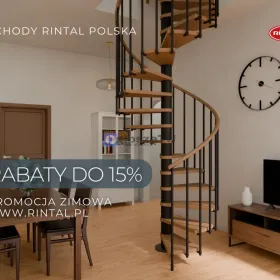 Promocja -15% na schody z balustradami i montażem!