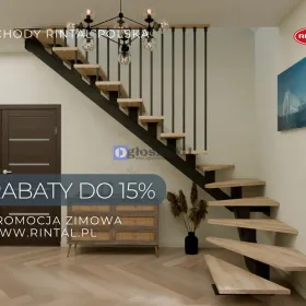 Promocja -15% na schody z balustradami i montażem!