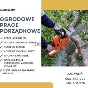 Ogrodowe prace porządkowe