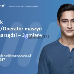 Pracownik produkcji/Operator maszyn 
