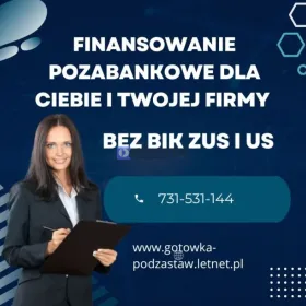 POZABANKOWA POZYCZKA POD ZASTAW NIERUCHOMOSCI 