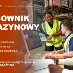 Pracownik magazynowy-Wola Bykowska